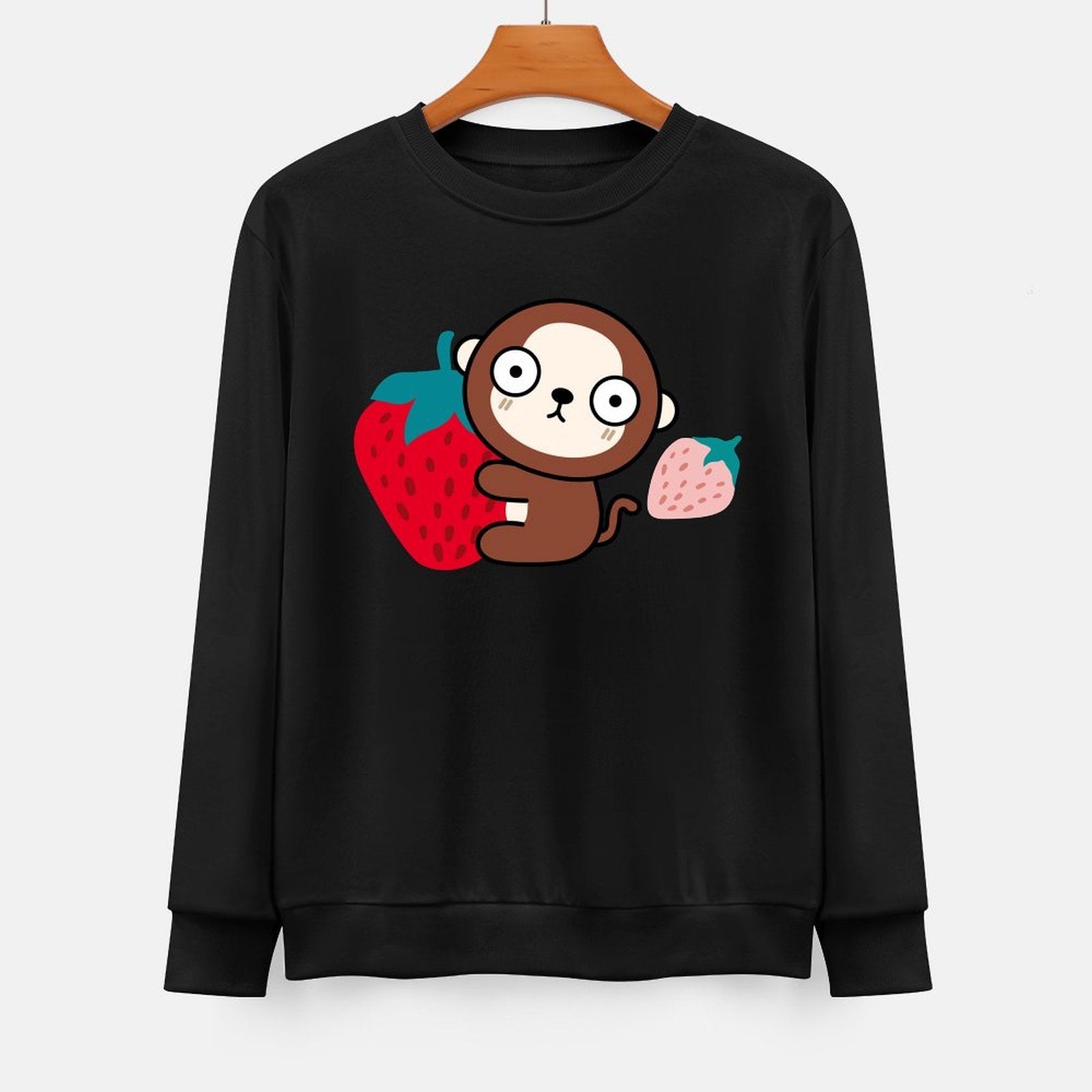 Front Patterned Long Sleeve TopCoreLine Retro